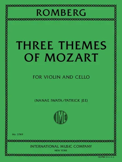 Romberg: 3 Themes of Mozart