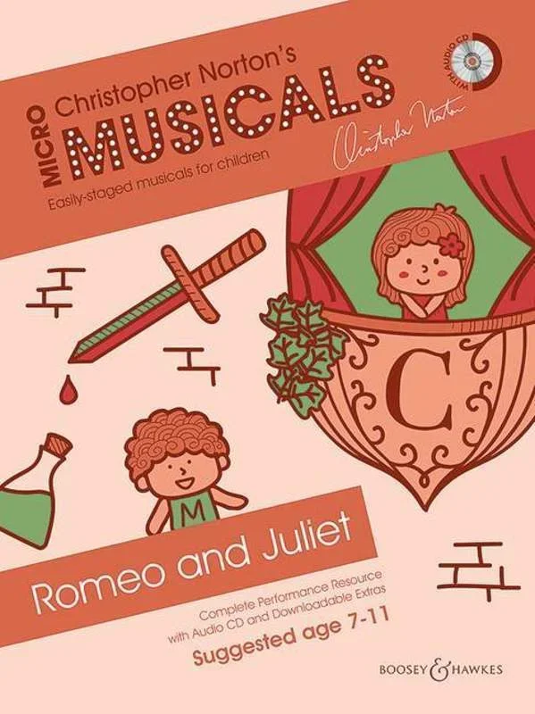 Romeo And Juliet Micromusical Softcover Book/CD