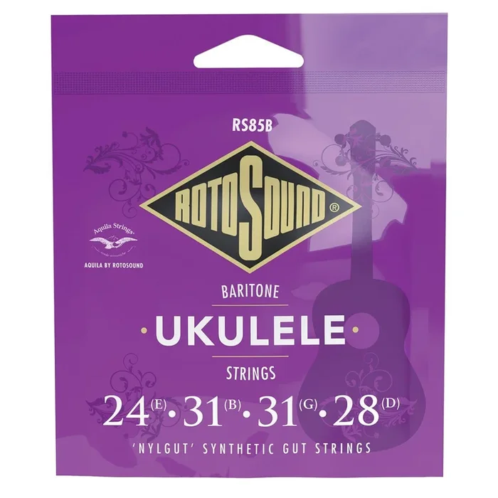 Rotosound RS85B Nylgut Synthetic Gut Baritone Ukulele String Set