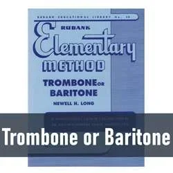 Rubank Band Method | Elementary – Trombone or Baritone B.C.