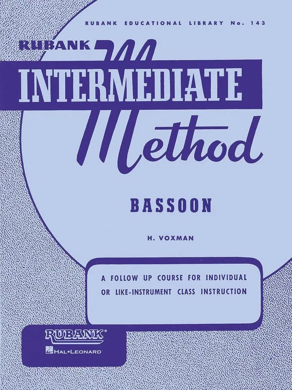 Rubank Intermediate Method – Bassoon