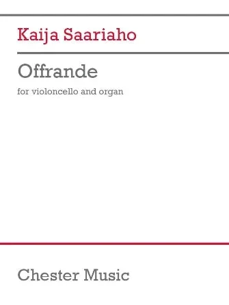 Saariaho: Offrande