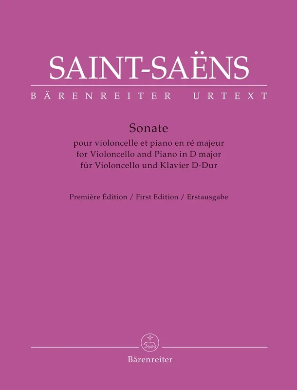 Saint-Saëns: Cello Sonata in D Major (Incomplete)