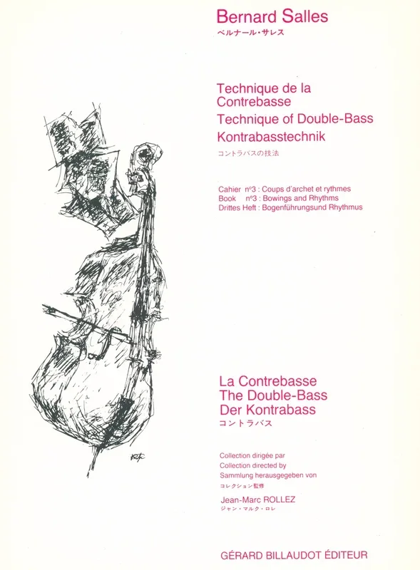 Salles: Technique of the Double Bass – Volume 3 (Bow Strokes & Rhythms)