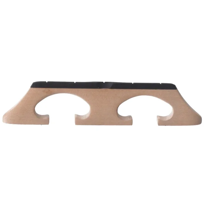 Sampson Bluegrass Banjo Bridge, 5/8″ Maple/Ebony, Standard Spacing