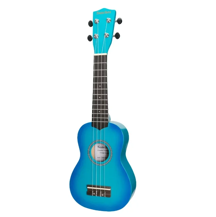 Sanchez ‘Colourburst Series’ Soprano Ukulele (Sky Blue Burst)