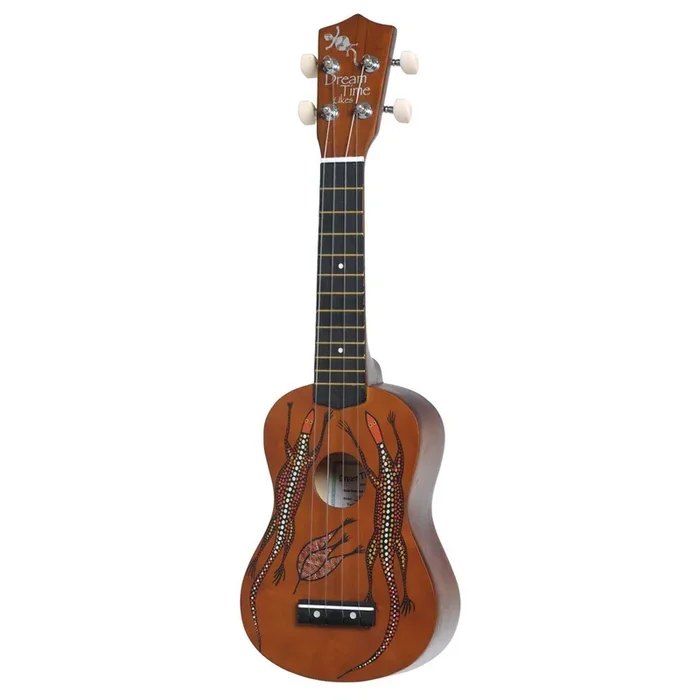 Sanchez ‘Dreamtime’ Aboriginal Soprano Ukulele (Goanna)
