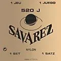 Savarez 520J Yellow Card Rectified Nylons Traditional Basses Extra High Tension Guitar String Set Standard