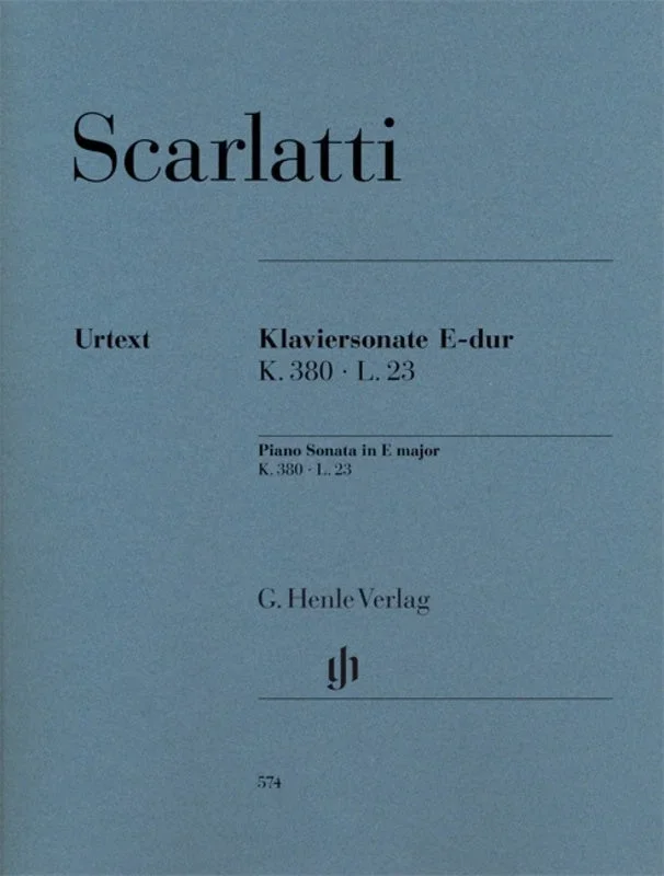 Scarlatti: Piano Sonata K 380 L 23