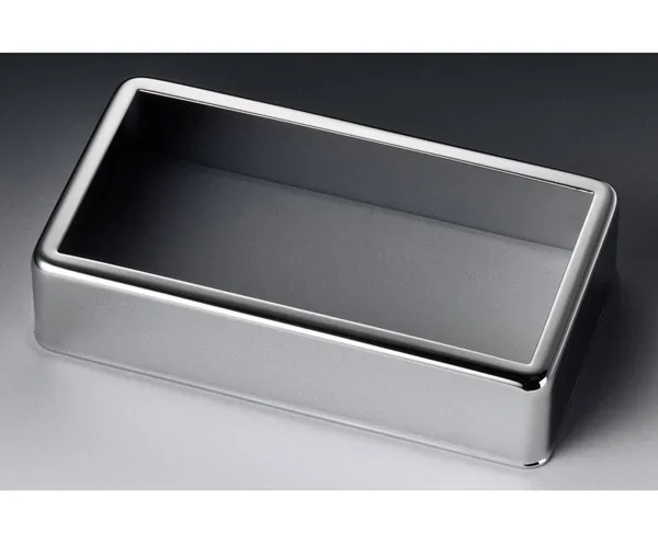 Schaller Guitar Pickup Cover-Open Chrome 154-17010201