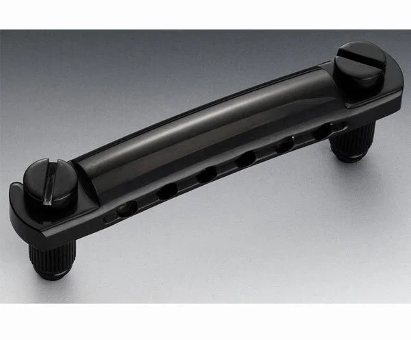 Schaller Guitar Stop Tailpiece-Black 149061-12050400