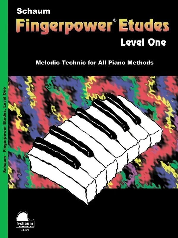 Schaum – Fingerpower Etudes Level 1 (Softcover Book)