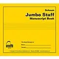 Schaum Jumbo Staff Manuscript Book Educational Piano Series Softcover Standard