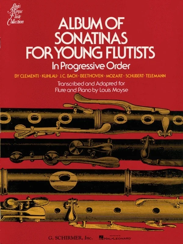 Schirmer – Album Of Sonatinas For Young Flutists