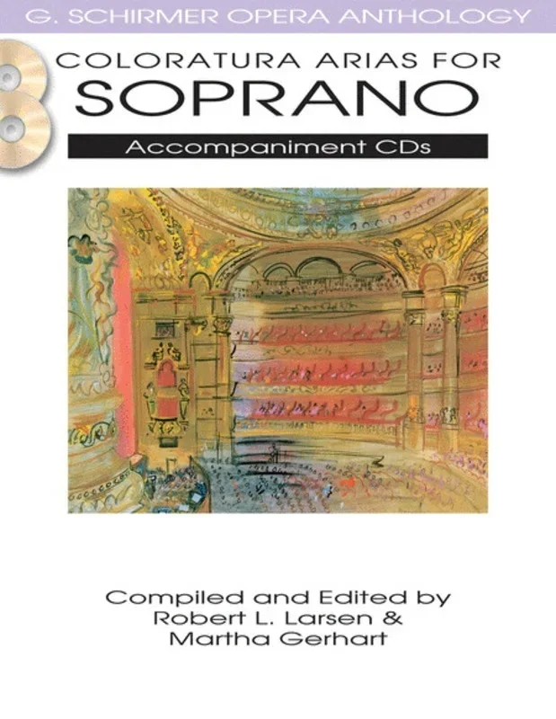 Schirmer – Coloratura Arias For Soprano Accomp Cds Only