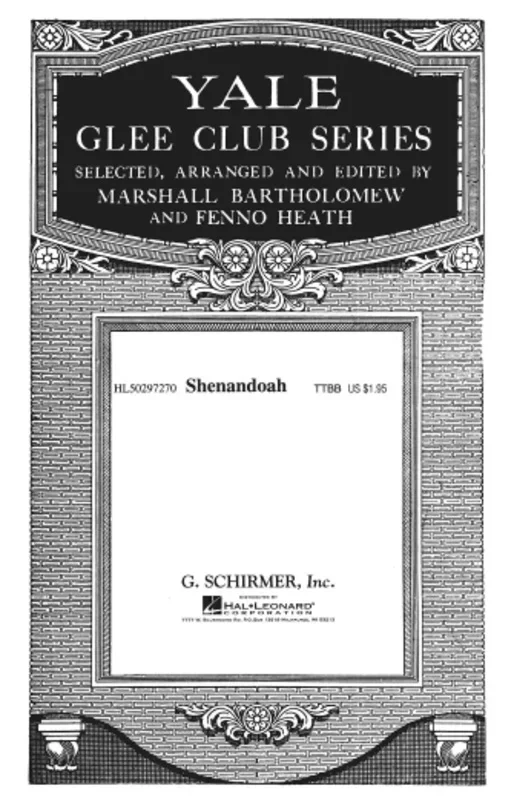 Schirmer – Shenandoah TTBB