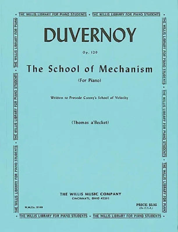 School Of Mechanism Op 120 (Softcover Book)