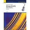 Schott 20 Jazz Etudes: Steps to Improvisation (for Cello Solo) String Series Softcover Standard