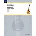 Schott 3 Sonatas (Guitar Solo) Schott Series Standard
