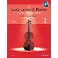 Schott Easy Concert Pieces for Violin and Piano – Volume 1 String Series Softcover with CD Composed by Various Standard