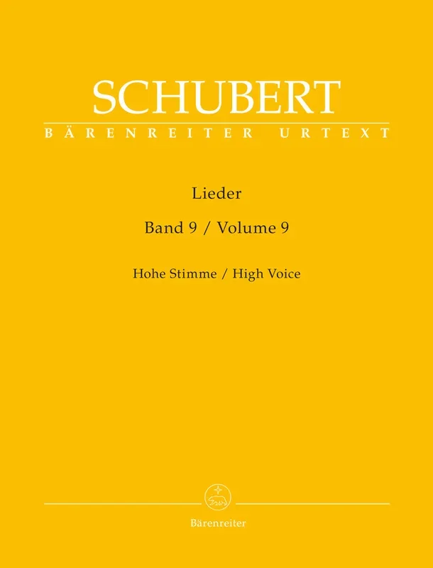 Schubert: Lieder – Volume 9