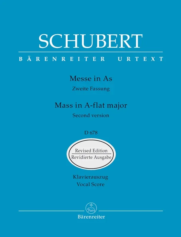 Schubert: Mass in A-flat Major, D 678