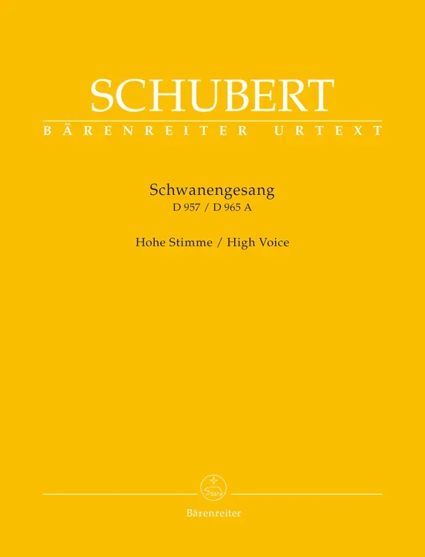 Schubert: Schwanengesang, D 957