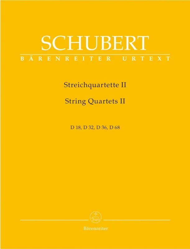 Schubert: String Quartets – Volume 2