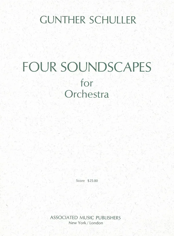 Schuller: Four Soundscapes