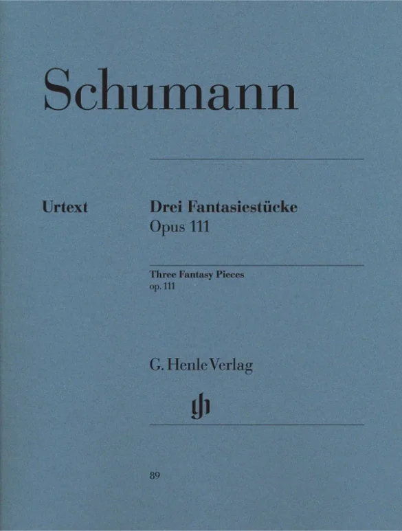 Schumann: 3 Fantasy Pieces Op 111 Piano Solo
