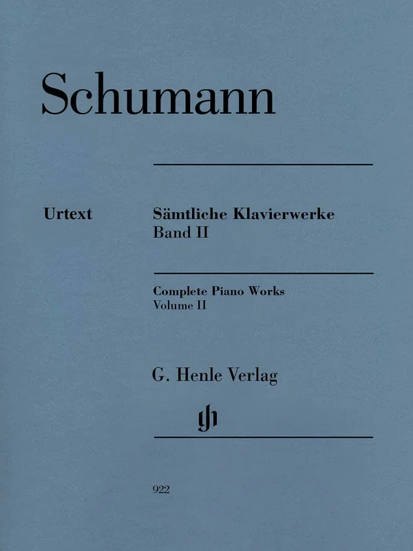 Schumann: Complete Piano Works – Volume 2