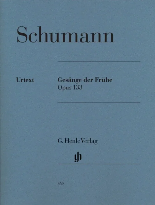 Schumann: Gesange der Fruhe Op 133 Piano Solo