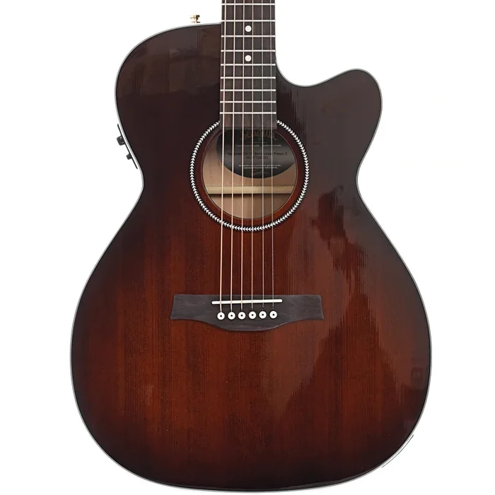 Seagull Performer Cutaway Concert Hall Burnt Umber Guitar & Gigbag