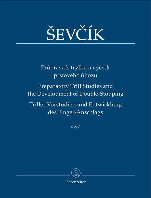 Ševčík: Trill Studies and Double-Stopping, Op. 7