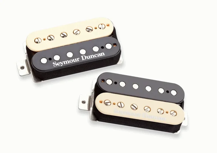 Seymour Duncan Set, Green Magic Humbucker Zebra