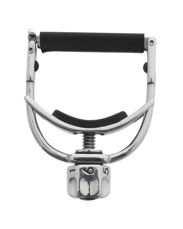 Shubb F5 Fine Tune Banjo Capo, U-Shaped, Screw Operated, Radiused Fretboard Profile