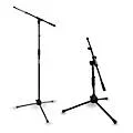 Shure Shure Tripod Mic Stand Set, Low-Profile and Standard Standard