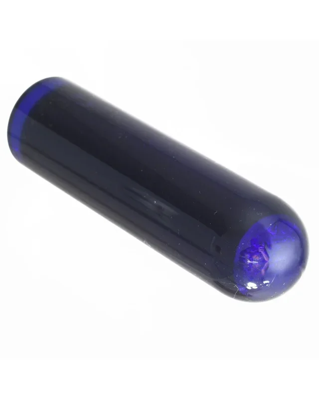 Silica Sound 113 Brass N’ Glass Bar Slide, Cobalt Blue