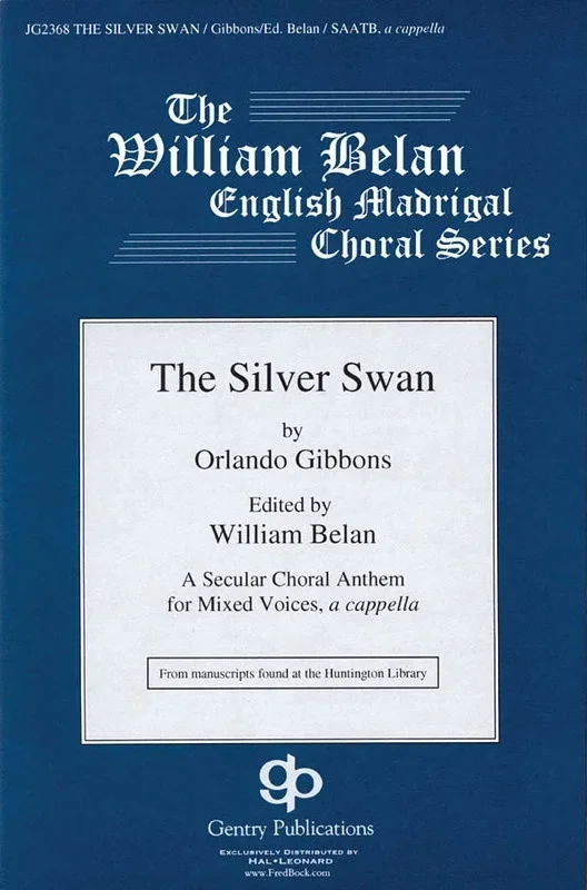 Silver Swan Saatb A Cappella (Octavo)