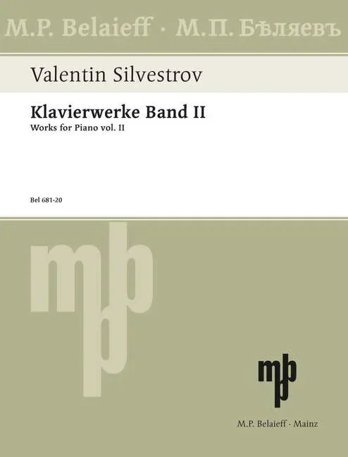 Silvestrov: Piano Works – Volume 2