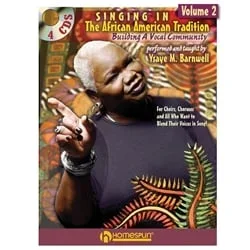 Singing in the African American Tradition 2 – Book with 4 CDs