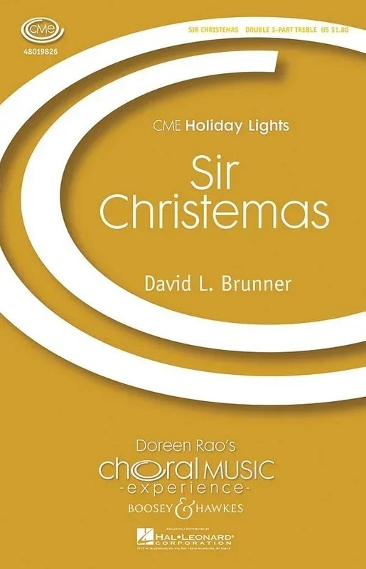 Sir Christemas 3Pt Treble Book