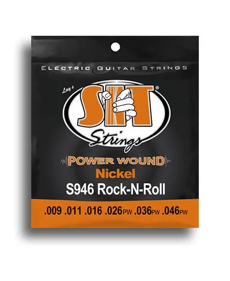 SIT Power Wound Rock’n’Roll Electric Guitar String Set (9-46)