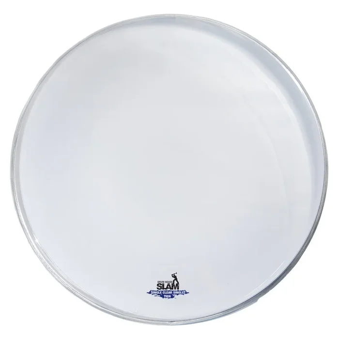 Slam Single Ply Clear Thin Weight Drum Head 16″