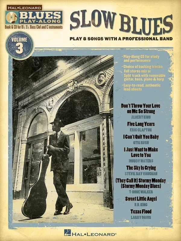 Slow Blues Play Along V3 Book/CD (Softcover Book/CD)