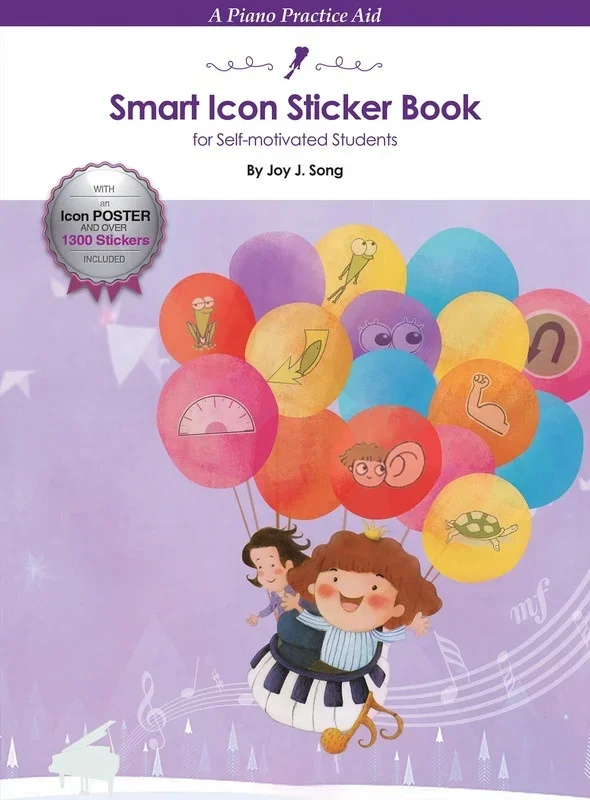 Smart Icon Sticker Book (Stickers Only)