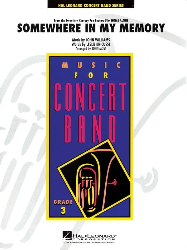 Somewhere In My Memory Youth Band3 Score/Parts (Pod) (Music Score/Parts)