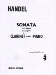 Sonata in F Major – Clarinet (or Tenor Sax) and Piano