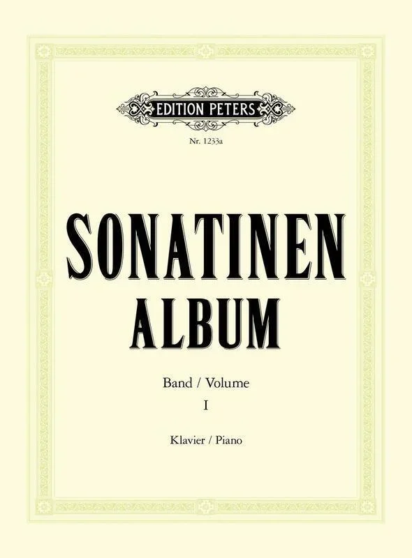 Sonatina Album Vol 1 (Softcover Book)