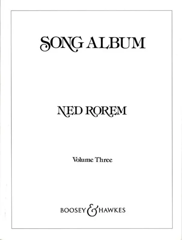 Song Album Vol 3 Book